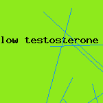 low testosterone male